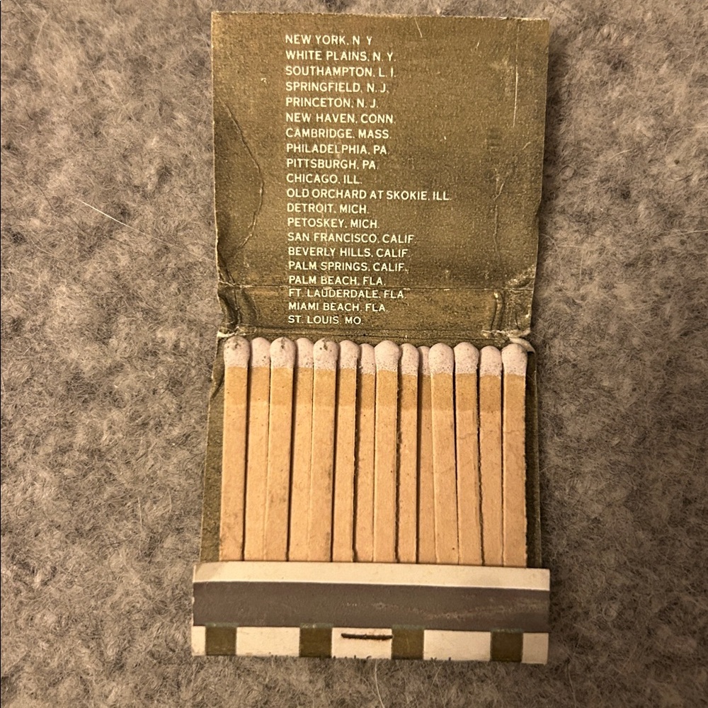 Saks Fifth Avenue Gold and Silver Striped Box - Picture 2 of 2